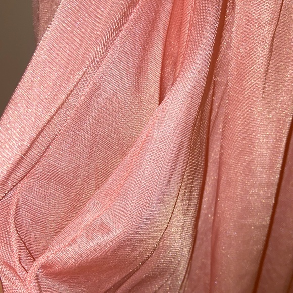 Vintage Silky Ruffled Robe - Picture 3 of 6